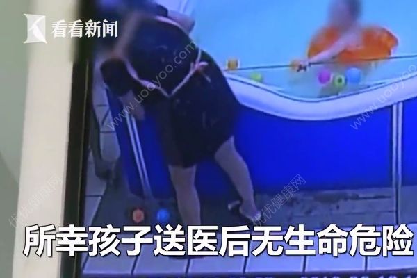 惊魂46秒！7个月大男婴母婴店内游泳溺水，婴儿游泳需注意(4)
