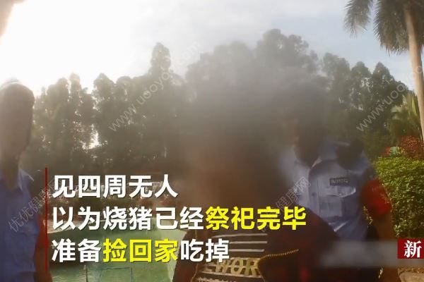 清明节祭祀烧猪被偷，大妈被抓赔偿1500块(3)