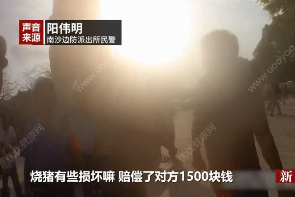 清明节祭祀烧猪被偷，大妈被抓赔偿1500块(4)